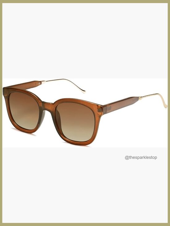 Classic Square Polarized Sunglasses Retro UV400 Sunnies main image 3